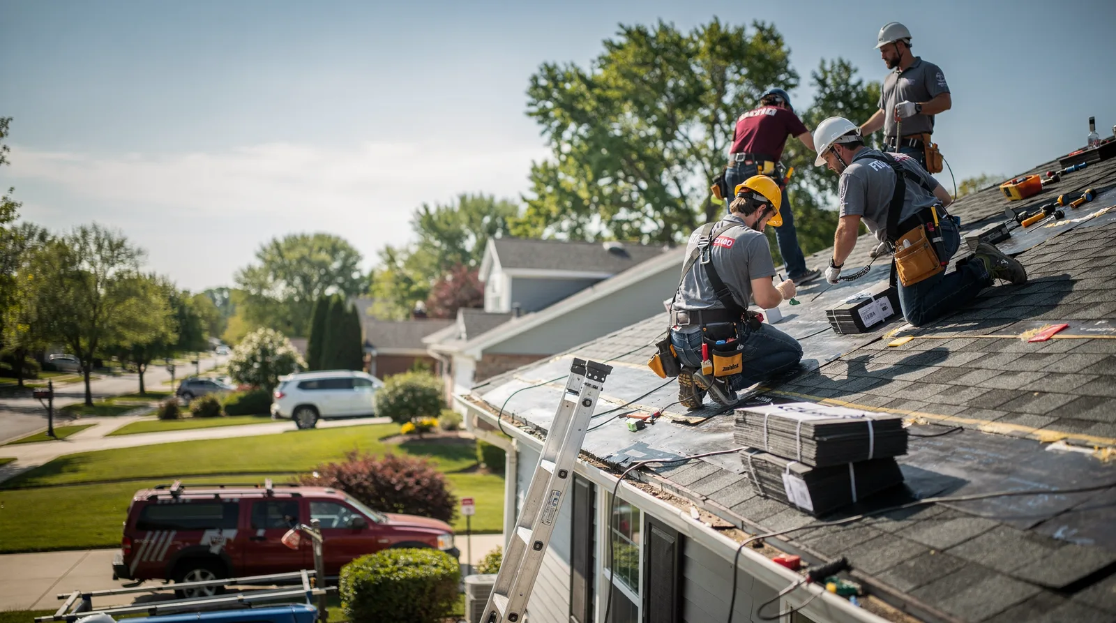 Roof Repair in Mount Carroll, IL around you